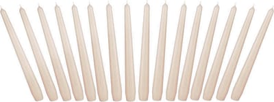 24 cm Kegelvormige Decoratieve Kaarsen voor Kandelaars - Druipvrij en Lang Brandend - Set van 16
