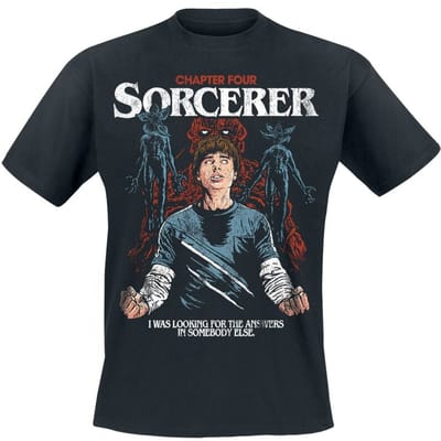 Stranger Things T-shirt - Season 5 - Will The Sorcerer - M tot 5XL - voor Mannen - zwart