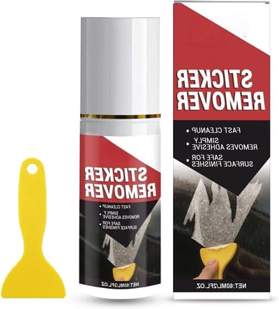 Auto Gum - Vuil Verwijderaar - Vlekken Verwijderen - Krasvrij Reinigen - 60 ml - Zwart