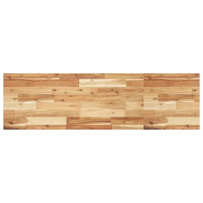 vidaXL - Wastafelblad - met - olieafwerking - 140x40x2 - cm - massief - acaciahout