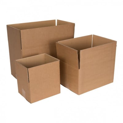 Kartonnen dozen enkelegolf 350 x 250 x 330 mm | 30 stuks