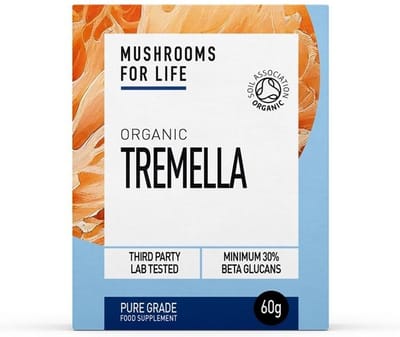 Mushrooms4Life Snow Fungus / Tremella Poeder BIO 60g