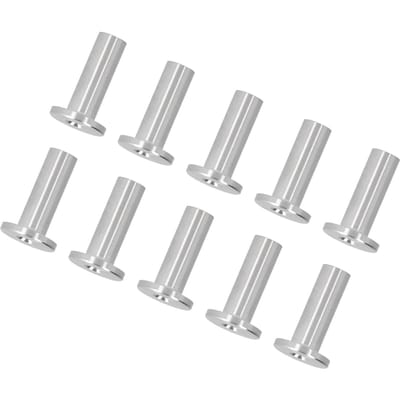 10 Pièces Gaine de Protection en Acier Inoxydable Haute Résistance à la Traction Anti-Fatigue Résistante aux Intempéries Protecteur de Garde-Corps de Câble