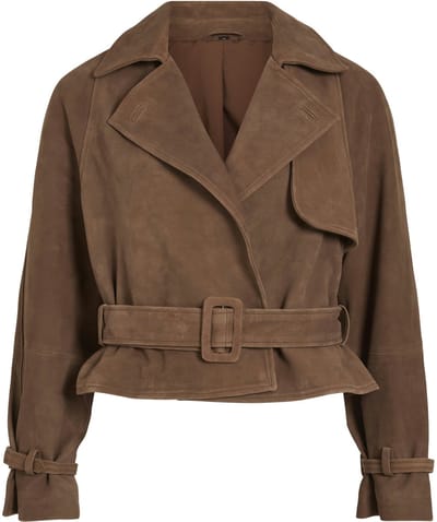 VILA - VIIDA SHORT TRENCHCOAT/KA - Dames - Gewatteerde jassen