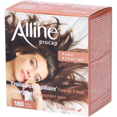 Alline Procap 180 caps - haar- en nagelversterkend - neutrale smaak