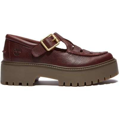 Timberland Stone Street Buckle Shoe Burgundy Full Grain Taglia: 38.5 | Outlet | Donna | Marrone