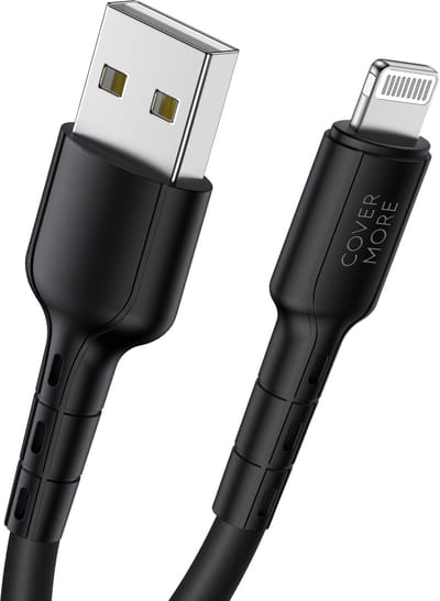 Oplaadkabel geschikt voor iPhone - Usb-a naar Lightning kabel - Oplader - 1m - Zwart