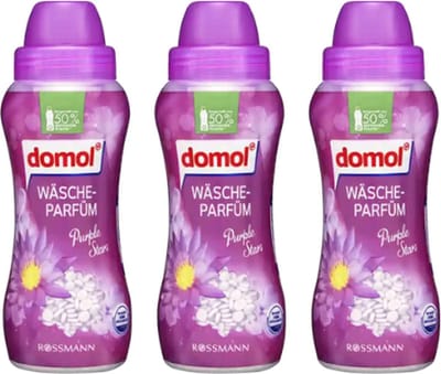 Domol Wasparfum Purple Stars - 3x 210 gr MULTIPACK | Geurparels voor in de was - Wasparels voor Wasmachine