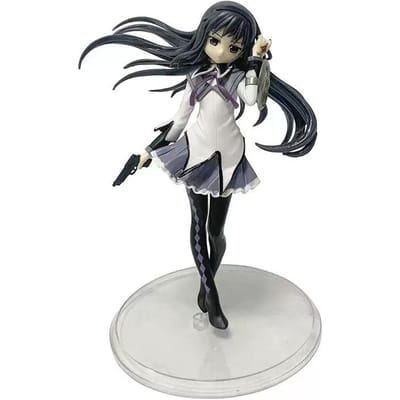 Figurine d'Action 18cm Puella Magi Madoka Magica Figurine Anime Kaname Madoka Magic Girl Modèle Décor Statue Poupées Jouets Cadeau Durable de Noël