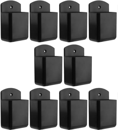 VT Goods - Remote Control Holder - Wandhouder - Zelfklevend - Zwart - Afstandsbedieninghouder - Handig voor thuis en kantoor - Compact formaat