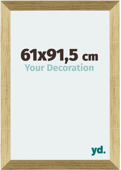 Your Decoration - Fotolijst 61x91,5 cm - MDF - Goud Glans - Mura