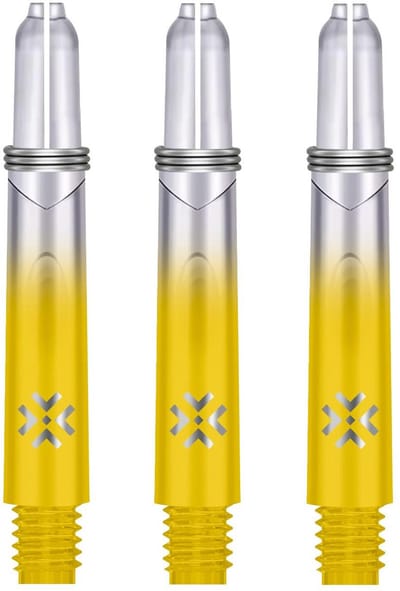 BULLET SHAFTS 35MM YELLOW / TT
