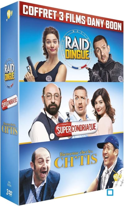 Box Danny Boon : Raid Dingue - Supercondriaque - Bienvenue Chez Les Ch'tis (FR Import)