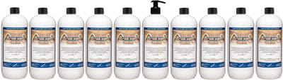 Body & Hair Hamam 1 liter met zwarte pomp - set van 10 stuks - 2 in 1 voor lichaam en haar - voordeelverpakking