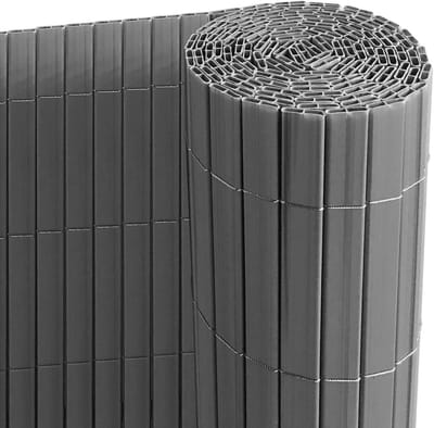 PVC Privacy Scherm - Balkon Windscherm Hekpanelen - Onnodige Blikken Buiten Houden - Weerbestendige PVC Buizen