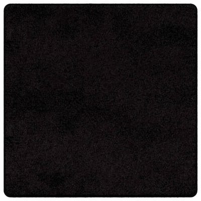 vidaXL Tapijt Loper Zwart 100 x 100 cm 100% Polypropylene Tuft