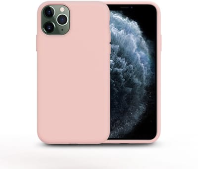 Nano Silicone Back Hoesje Geschikt voor iPhone 11 Pro - Licht Roze