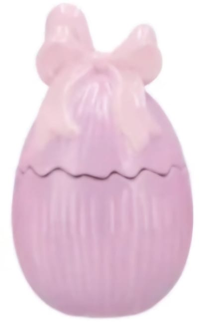 Easter happy dreamy purple bowl egg 10x10x16cm - Pasen - Paasei