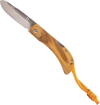 Homey's Joey Zakmes Kind - EDC - RVS/olijfhout - 4 keycords - backlock