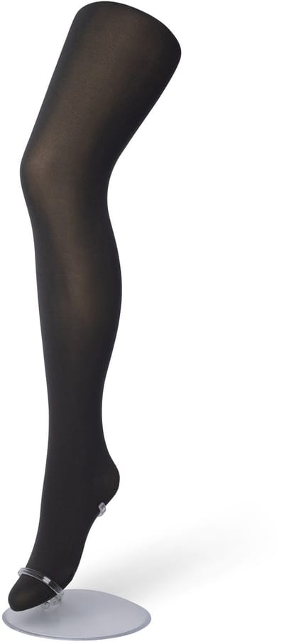 Bonnie Doon Curvy Line Dames Panty 40 Denier maat 44/46 XXL Zwart - Plus Size Panty - Lycra Xceptionelle - Maatje meer Panty - Zeer Chique en Comfortabel - Hoge Rekbaarheid - Grote maten - Extra Comfort - Black - BP051982.101