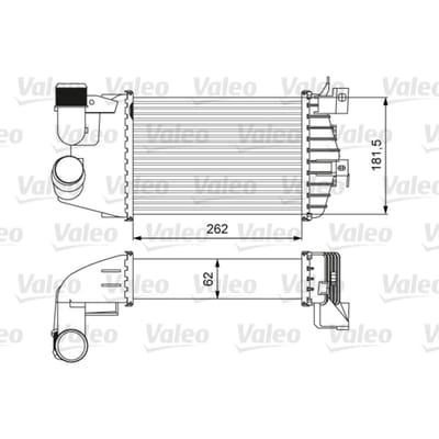 Intercooler VALEO 818627