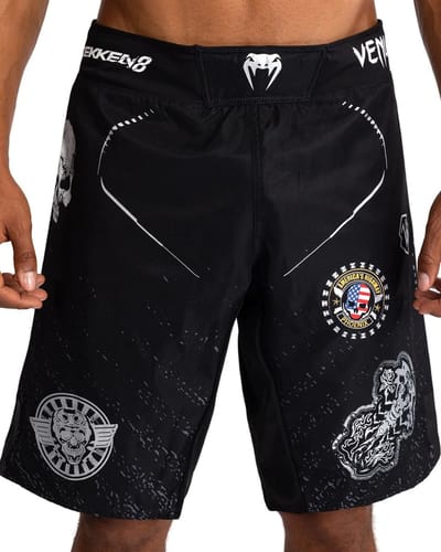 Venum x Tekken 8 Paul Phoenix Fight Shorts Zwart - XS - Jeans Maat 28