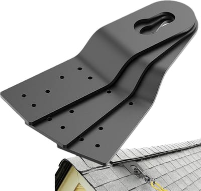Dakankerclips - Plafondankers - Valbeveiliging - Intelligent ontwerp - 3 stuks - Zwart