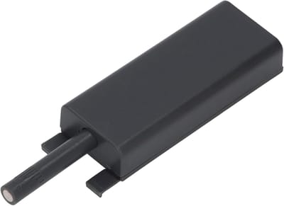 Magnetische Duwvergrendeling - Automatische Deurvanger - Kastlade Openen - Ingebouwde Batterij - 98mm Gesloten - Zwart Grijs