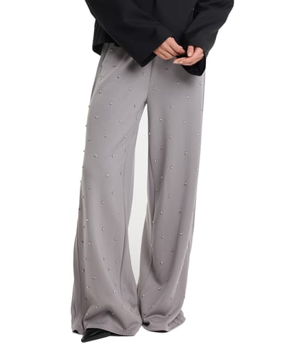 Refined Department Dames broek dolce wide stone melange