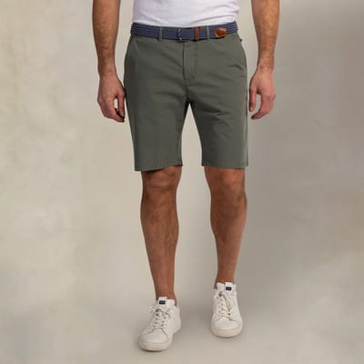 New Zealand Auckland - Heren Shorts Bermuda Short - Groen - Maat 28