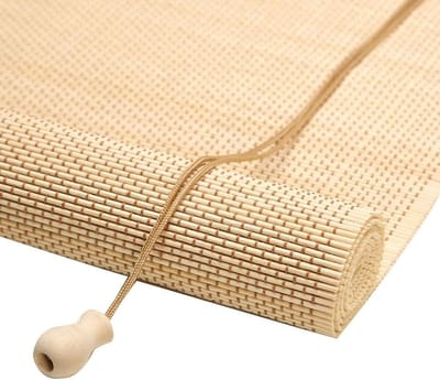 gordijn geweven gordijn lamp filtratie zonnebrandcrème privacy board ring kant stam venster roller naar de woonkamer deur opening, 48 stuks (Kleur: A, Maat: 85x150cm)