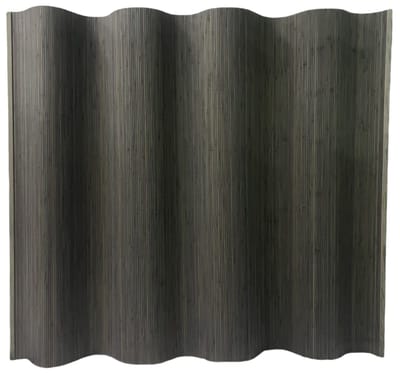 TuinChamp Bamboe kamerscherm donkergrijs 185 x 240 cm