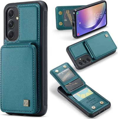 Portemonnee Backcover met RFID-bescherming voor Galaxy S23 FE _ Groen