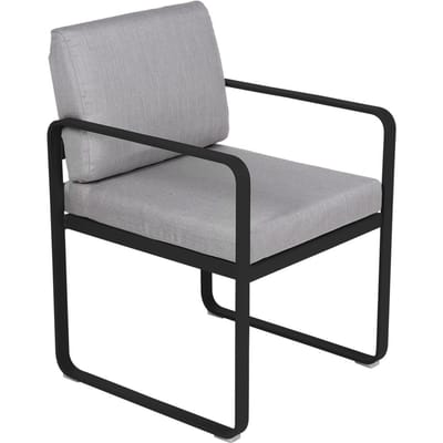 Fermob BELLEVIE fauteuil voor de eethoek - 42 drop mat - 79 Flanelgrijs
