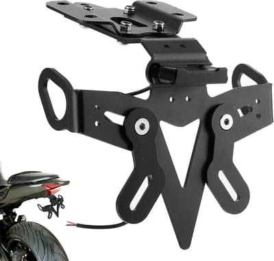 Fender Eliminator Kit voor Motorfiets Kentekenplaat met LED Verlichting Geschikt voor MT-07 en FZ-07 2013-2020