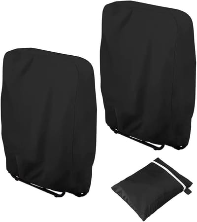 Dailygoods- Stoelhoes Waterdicht - Outdoor Klapstoelhoes - UV-bestendig - Stofdicht - 210D Oxford-doek - 13 x 28 x 43 inch - Ligstoelhoes