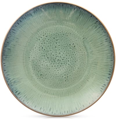 Dinerbord Keramiek Groen 27 cm - Borden - Bord