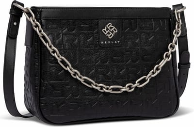 REPLAY Schoudertas Shoulder Bag Black Zwart