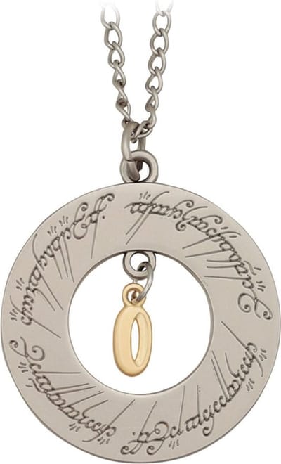 FaNaTtik Lord of the Rings Necklace met Pendant One Ring Pendants & necklaces