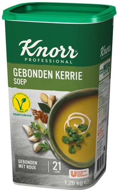 Knorr - Kerriesoep - 18 liter - Omdoos 6x