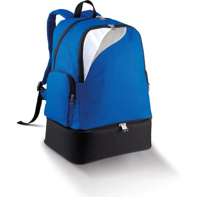 PROACT® Teamsports rugzak met sterke bodem - 39L PA536 - Royal Blue / White / Light Grey - One size