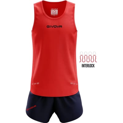 Tanktop en Shorts set Givova New york