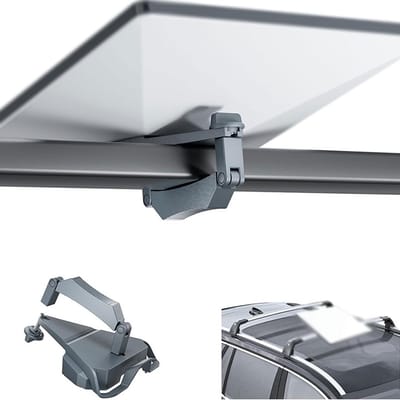 Dailygoods- Auto Mount Aluminium - Antidiefstal Montagekit - Voor RV/Trailer/Yacht - Geschikt voor Caravans/Vans - Verstelbaar van 0,47'' tot 1,89 - Auto Bevestigingsbeugel
