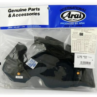 Motorhelm schuim Arai SZ/RAM 3 S 7 mm