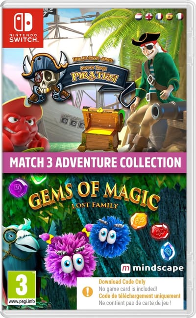 Match 3 Adventure Collection (Code in A Box) - Nintendo Switch - Puzzle