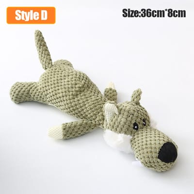 DW4Trading Hondenspeelgoed Wolf 36 cm - Knuffel