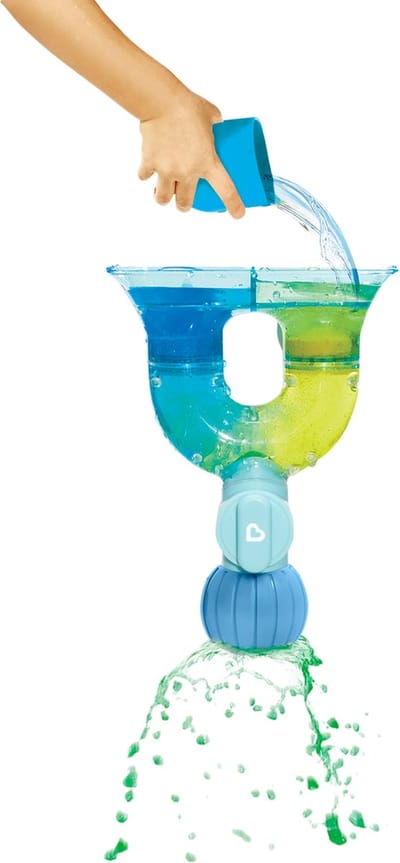 Munchkin Badspeelgoed voor kinderen - ColorMix™ Lab - Trechter inclusief 12 Bruistabletten