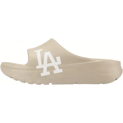 MLB Slippers Trendy Casual Sports Rubberen Zool Antislip Instapsandalen Unisex Schoenen Kaki 32SHHP111-07B 38 beige