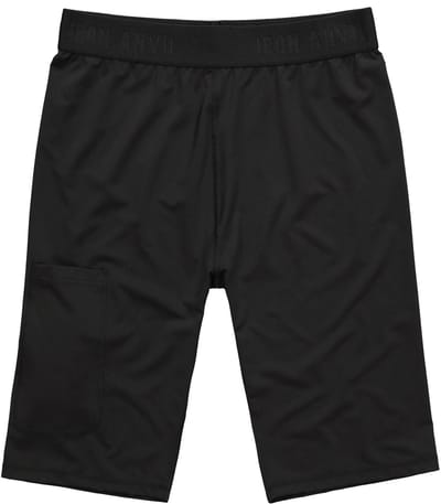 JAY-PI - Heren - Bermuda sporttights FLEXNAMIC® fitness smartphonezak - Zwart - Maat 3XL