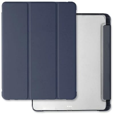 Mercury Clear Serie - Tablethoes - Niebieski - iPad Pro 13 (2024) - Transparante Bescherming